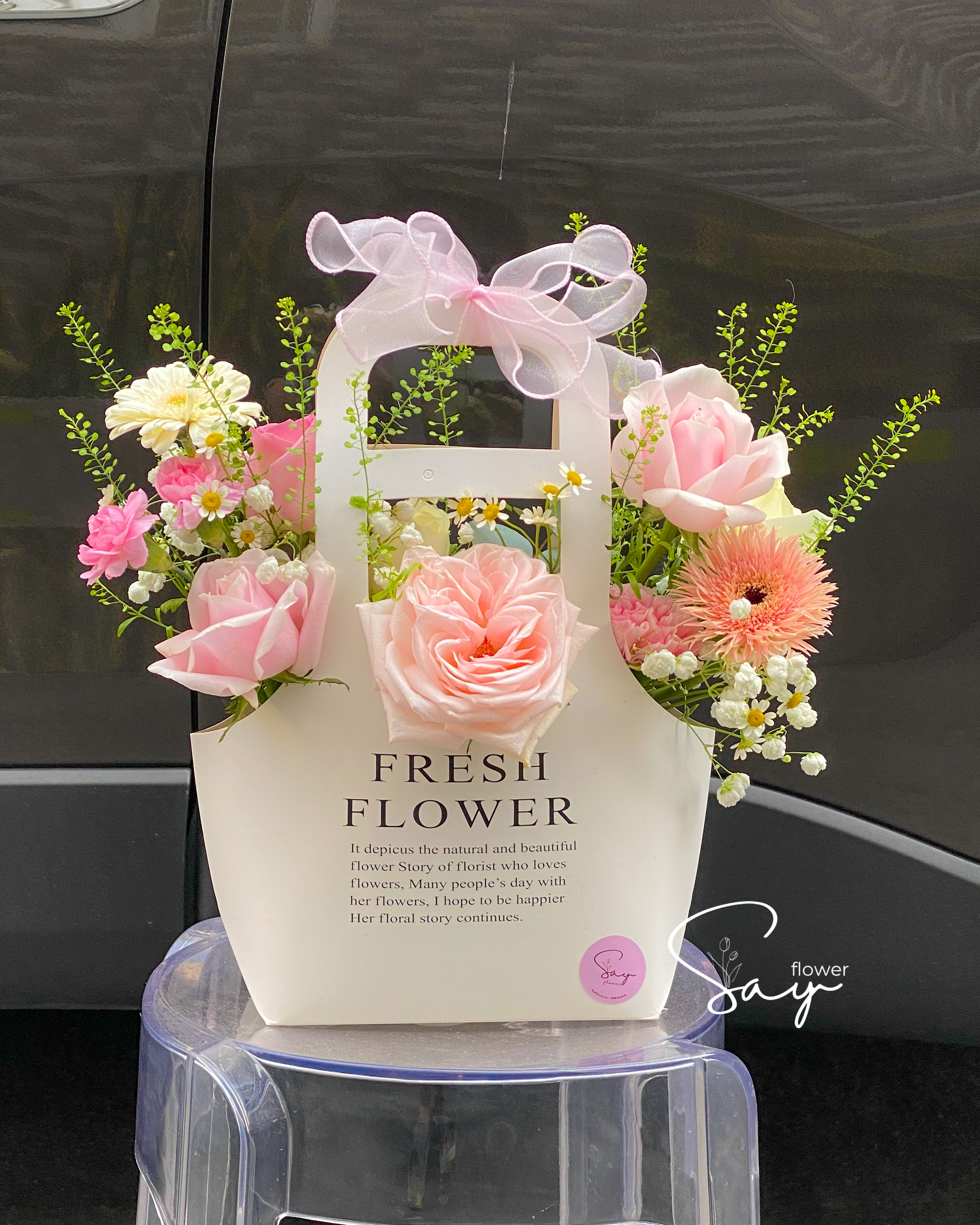 Flower bag 6 3