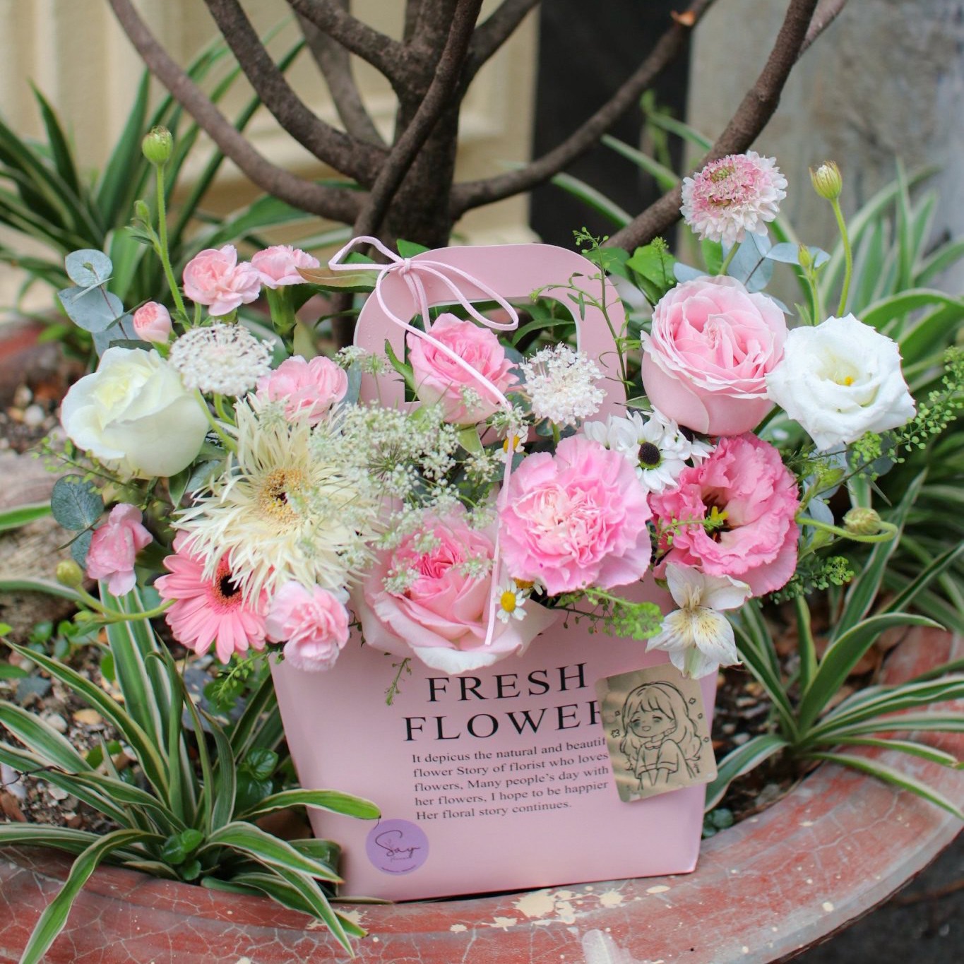 Flower bag 3 2