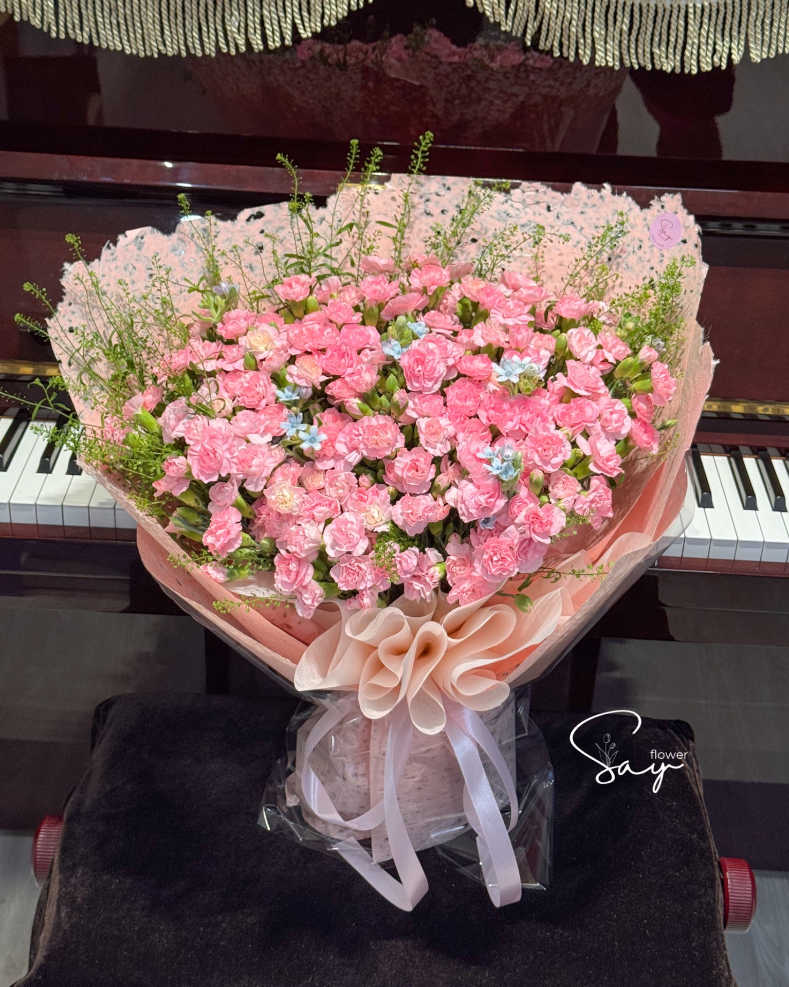 Cẩm chướng chùm hồng 3